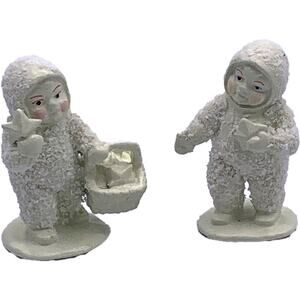 Department 56 Snowbabies FINDING FALLEN STARS (7618-0) Miniatures Set in Box
